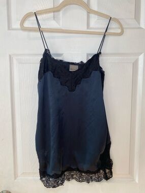 Vero Moda Black Lace-Detail Camisole